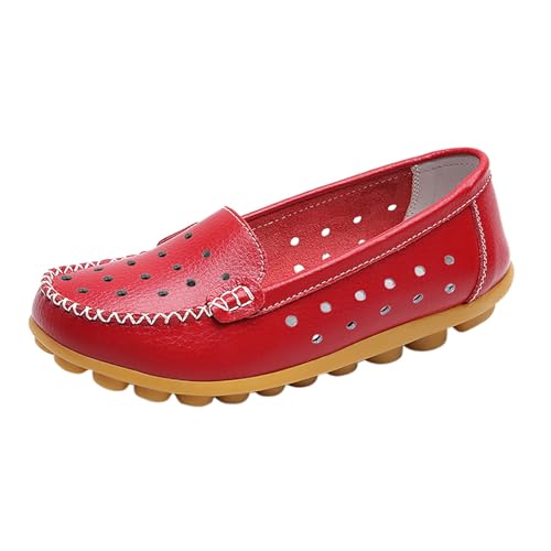 ReSin90s Damen Loafer Mokassins Segelschuhe Aus PU Leder Freizeit Walkingschuhe Flach Lässige Loafers Slip-On Schuhe Wanderschuhe Halbschuhe Bootsschuhe Einzelschuhe Sommerschuhe ReSin90s Damen Loafer Mokassins Segelschuhe Aus PU Leder Freizeit Walkingschuhe Flach Lässige Loafers Slip-On Schuhe Wanderschuhe Halbschuhe Bootsschuhe Einzelschuhe Sommerschuhe von ReSin90s