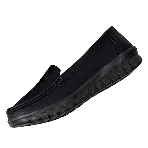 ReSin90s Damen Loafer Schuhe Low-Top Mokassins Elegant Flachschuhe Slip on Flache Schuhe Loafers Wanderschuhe Klassischer Sommerschuh Bootsschuhe ReSin90s Damen Loafer Schuhe Low-Top Mokassins Elegant Flachschuhe Slip on Flache Schuhe Loafers Wanderschuhe Klassischer Sommerschuh Bootsschuhe von ReSin90s