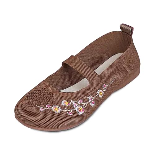 ReSin90s Damen Loafer Schuhe Slip-On Schuhe Superweich Ballerina Elegante Und Bequeme Ballettschuhe Freizeitschuhe Trachtenschuhe von ReSin90s