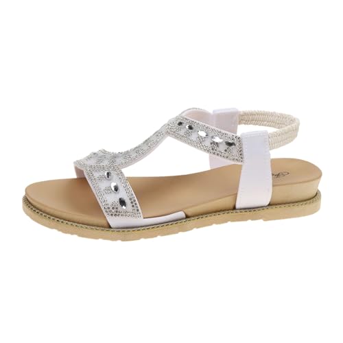 ReSin90s Damen Pantoletten Mit Absatz Elegant Weite H Sandaletten Keilabsatz Wedges Sommer Frauen Peeptoes Absatz Pantoletten Weiche Fußbett Pool Meer Strand Outdoor Sommerschuhe ReSin90s Damen Pantoletten Mit Absatz Elegant Weite H Sandaletten Keilabsatz Wedges Sommer Frauen Peeptoes Absatz Pantoletten Weiche Fußbett Pool Meer Strand Outdoor Sommerschuhe von ReSin90s