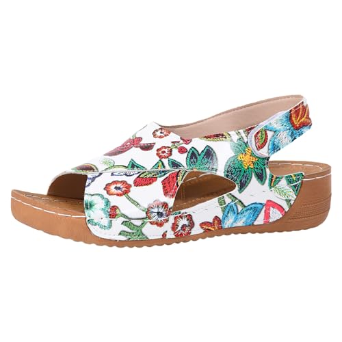 ReSin90s Damen Pantoletten Sommer Elegant Sandaletten Casual Keilsandalen Pantoletten Peeptoe Wedge Strandschuhe Keilabsatz Pumps Freizeitsandale Damensandalen ReSin90s Damen Pantoletten Sommer Elegant Sandaletten Casual Keilsandalen Pantoletten Peeptoe Wedge Strandschuhe Keilabsatz Pumps Freizeitsandale Damensandalen von ReSin90s