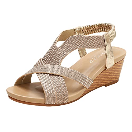 ReSin90s Damen Pantoletten Sommer Plateau Pantoletten Keilabsatz Strandschuhe Schlappen Sandaletten Keilsandalen Elegant Bequem Sommerschuhe Damensandalen ReSin90s Damen Pantoletten Sommer Plateau Pantoletten Keilabsatz Strandschuhe Schlappen Sandaletten Keilsandalen Elegant Bequem Sommerschuhe Damensandalen von ReSin90s
