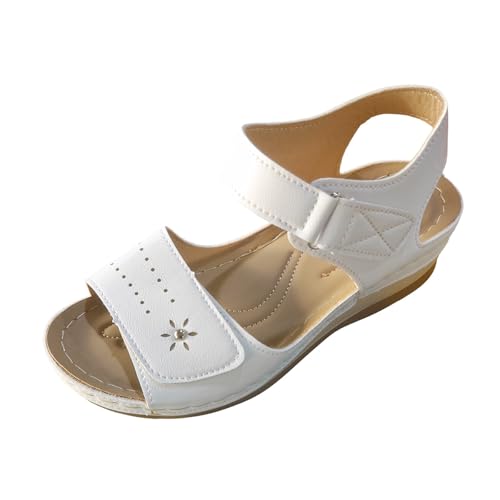 ReSin90s Damen Sandalen Mit Keilabsatz Sommer Frauen Freizeit Abendschuhe Schuhe Sandaletten Brautschuhe Anti-Rutsch-Sandalen Sommerschuhe Damensandalen ReSin90s Damen Sandalen Mit Keilabsatz Sommer Frauen Freizeit Abendschuhe Schuhe Sandaletten Brautschuhe Anti-Rutsch-Sandalen Sommerschuhe Damensandalen von ReSin90s