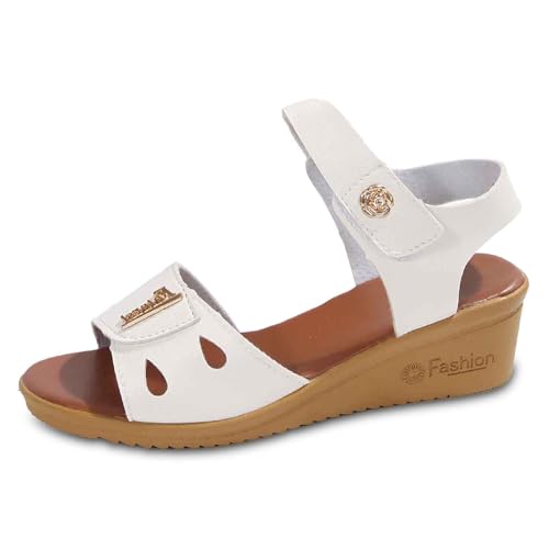 ReSin90s Damen Sommer Sandalen Keilabsatz Sommer Frauen Schuhe Geschlossene Absatz Sandaletten Frauen Slipper Bequeme Orthopädische Sandalen ReSin90s Damen Sommer Sandalen Keilabsatz Sommer Frauen Schuhe Geschlossene Absatz Sandaletten Frauen Slipper Bequeme Orthopädische Sandalen von ReSin90s
