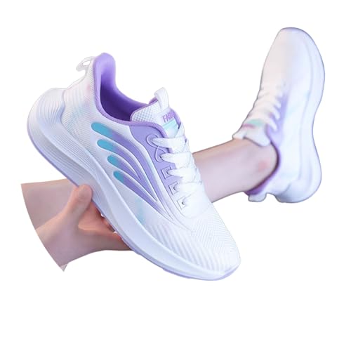 ReSin90s Damen Turnschuhe Sneaker Schuhe Sportschuhe Laufschuhe Leichte Hallenschuhe Atmungsaktiv Straßenlaufschuhe Lässige Komfort Laufschuhe Walkingschuhe Für Trekking Workout ReSin90s Damen Turnschuhe Sneaker Schuhe Sportschuhe Laufschuhe Leichte Hallenschuhe Atmungsaktiv Straßenlaufschuhe Lässige Komfort Laufschuhe Walkingschuhe Für Trekking Workout von ReSin90s