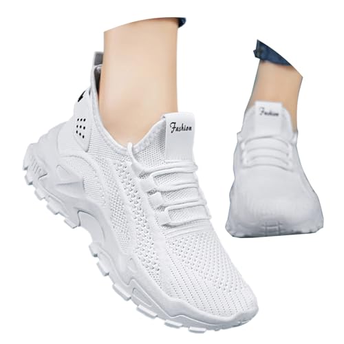 ReSin90s Damen Turnschuhe Sneaker Schuhe Sportschuhe Laufschuhe Schnürsenkel Luftkissen Sneaker rutschfeste Atmungsaktiv Walkingschuhe Fitnessschuhe Barfußschuhe Fußballschuhe Größe Für Trekking ReSin90s Damen Turnschuhe Sneaker Schuhe Sportschuhe Laufschuhe Schnürsenkel Luftkissen Sneaker rutschfeste Atmungsaktiv Walkingschuhe Fitnessschuhe Barfußschuhe Fußballschuhe Größe Für Trekking von ReSin90s