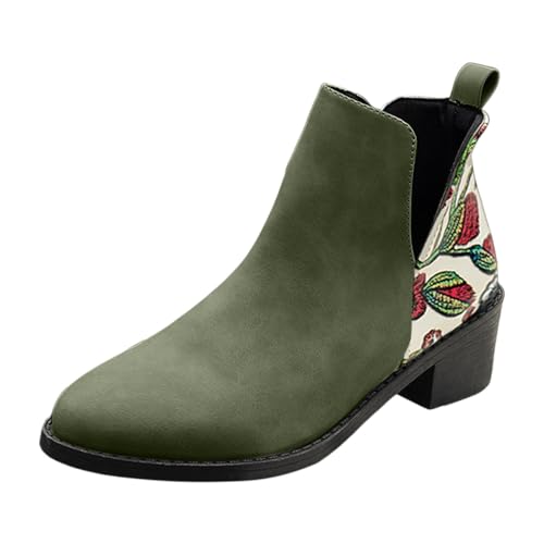 ReSin90s Fashion Stiefel Damen Stiefeletten Wasserdicht Stiefel Damen Halbhoch Ankle Boots Stylisch Stiefeletten mit Rutschfest Sohle Übergangsstiefel Pull-On Reitschuhe ReSin90s Fashion Stiefel Damen Stiefeletten Wasserdicht Stiefel Damen Halbhoch Ankle Boots Stylisch Stiefeletten mit Rutschfest Sohle Übergangsstiefel Pull-On Reitschuhe von ReSin90s