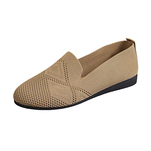 ReSin90s Flache Damenschuhe Klassische Loafer Mokassins Stoffschuhe Runde Zehe Bequem Loafers Sommerschuhe Leichte Ballerinas Schlupfschuhe ReSin90s Flache Damenschuhe Klassische Loafer Mokassins Stoffschuhe Runde Zehe Bequem Loafers Sommerschuhe Leichte Ballerinas Schlupfschuhe von ReSin90s