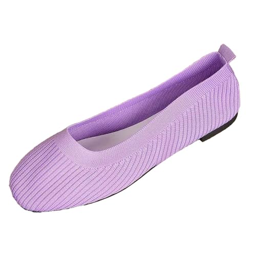 ReSin90s Flache Damenschuhe Slip on Strick Schuhe Mittelalter Mokassins Mit Spitzer Zehenpartie Bequeme Loafers Für Damen Freizeitschuhe ReSin90s Flache Damenschuhe Slip on Strick Schuhe Mittelalter Mokassins Mit Spitzer Zehenpartie Bequeme Loafers Für Damen Freizeitschuhe von ReSin90s