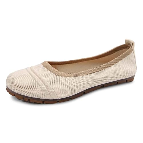 ReSin90s Flache Damenschuhe Slip on Strick Schuhe Mittelalter Mokassins Sommer Passform Weich Und Bequem Weiches Loafer Für Damen Freizeitschuhe ReSin90s Flache Damenschuhe Slip on Strick Schuhe Mittelalter Mokassins Sommer Passform Weich Und Bequem Weiches Loafer Für Damen Freizeitschuhe von ReSin90s