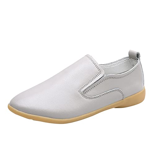 ReSin90s Flache Schuhe Für Damen Loafer Atmungsaktive Freizeitschuhe Bequeme Wanderschuhe rutschfeste Schuhe Flache Halbschuhe Klassischer Pennyloafer Fahrerschuhe ReSin90s Flache Schuhe Für Damen Loafer Atmungsaktive Freizeitschuhe Bequeme Wanderschuhe rutschfeste Schuhe Flache Halbschuhe Klassischer Pennyloafer Fahrerschuhe von ReSin90s