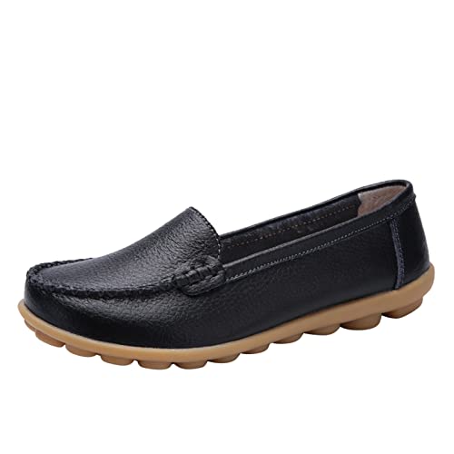 ReSin90s Flache Schuhe Für Damen Loafer Bequeme Mokassins Slippers Flachschuhe Strickstoff Leichte Slip on Walking Schuhe Comfortable & Light-Weight ReSin90s Flache Schuhe Für Damen Loafer Bequeme Mokassins Slippers Flachschuhe Strickstoff Leichte Slip on Walking Schuhe Comfortable & Light-Weight von ReSin90s