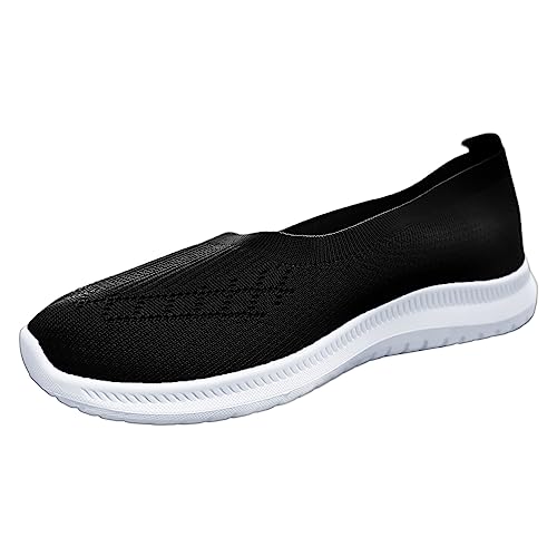 ReSin90s Freizeitschuhe Damen Ballerinas Loafers Elegant Lässige Flache Schuhe Bequeme Mesh Stoffschuhe Geschlossene Halbschuhe Outdoor Laufschuhen Turnschuhe von ReSin90s