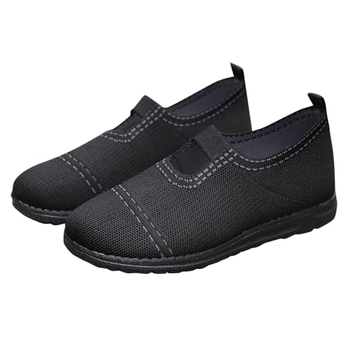 ReSin90s Freizeitschuhe Damen Bequeme Mokassins Damen Loafer Slippers Slip on Sneakers Freizeitschuhen Weich Strickstoff Freizeitschuhe Walkingschuhe Outdoor Running Tennisschuhe ReSin90s Freizeitschuhe Damen Bequeme Mokassins Damen Loafer Slippers Slip on Sneakers Freizeitschuhen Weich Strickstoff Freizeitschuhe Walkingschuhe Outdoor Running Tennisschuhe von ReSin90s