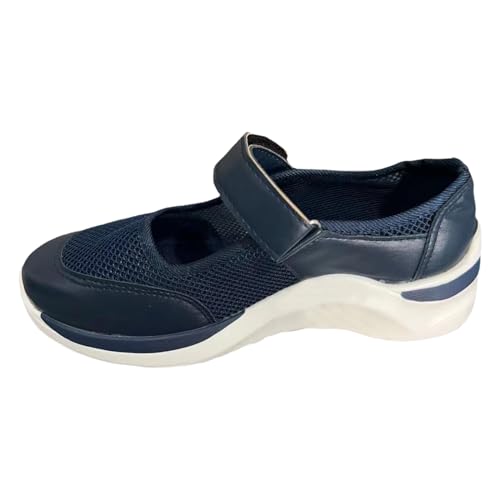 ReSin90s Freizeitschuhe Damen Slip on Strick Schuhe Mokassins Gymnastikschuhe Sneaker Elegant Loafer Jogging Schuhe Atmungsaktiv Laufschuhe Freizeitschuhe Outdoor Running Tennisschuhe von ReSin90s