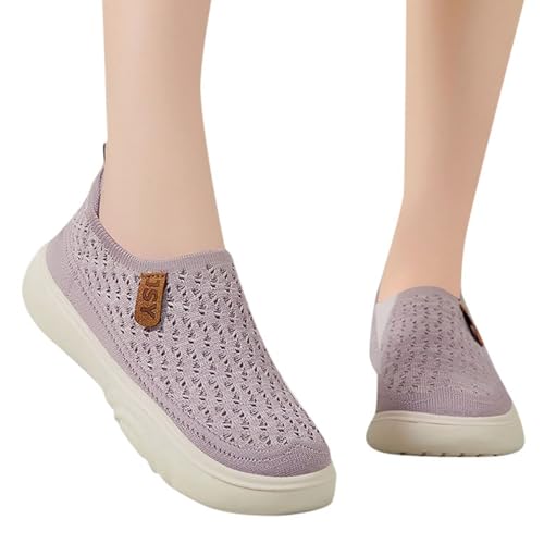 ReSin90s Freizeitschuhe Damen Slip on Strick Schuhe Mokassins Gymnastikschuhe Sneaker Elegant Loafer Mit Keilabsatz Wanderschuhe Halbschuhe Slip-On Sportsschuhe Sommerschuhe ReSin90s Freizeitschuhe Damen Slip on Strick Schuhe Mokassins Gymnastikschuhe Sneaker Elegant Loafer Mit Keilabsatz Wanderschuhe Halbschuhe Slip-On Sportsschuhe Sommerschuhe von ReSin90s