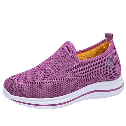 ReSin90s Freizeitschuhe Damen Sommer Atmungsaktiv Memory Schaum Krankenschwester Loafers Bequeme Jogging Schuhe Atmungsaktiv Laufschuhe Freizeitschuhe Outdoor Sommerschuhe Sportsschuhe von ReSin90s