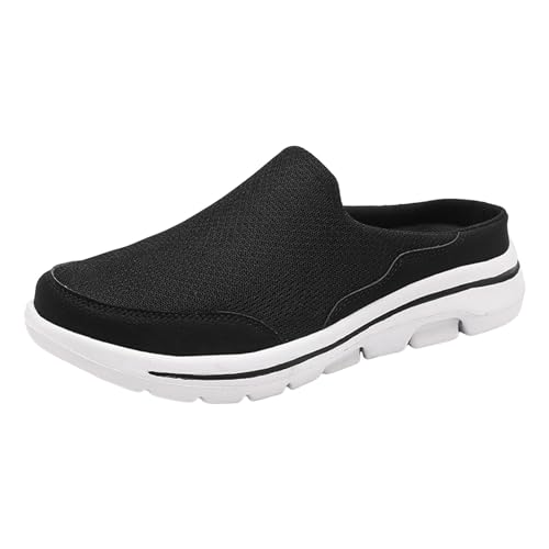 ReSin90s Hausschuhe Damen Clogs Mesh Atmungsaktiv Gartenschuhe Freizeitschuhe Mit rutschfest Gesundheitsschuhe Slipper Sabots Outdoor Indoor von ReSin90s