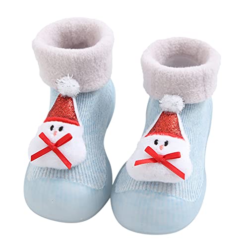 ReSin90s Hausschuhe Kinder Junge Sockenschuhe Babyschuhe rutschfeste Niedlicher Cartoon Weicher Stricken Schuhe Jungen & Mädchen Kinderhausschuhe Sockenschuhe von ReSin90s