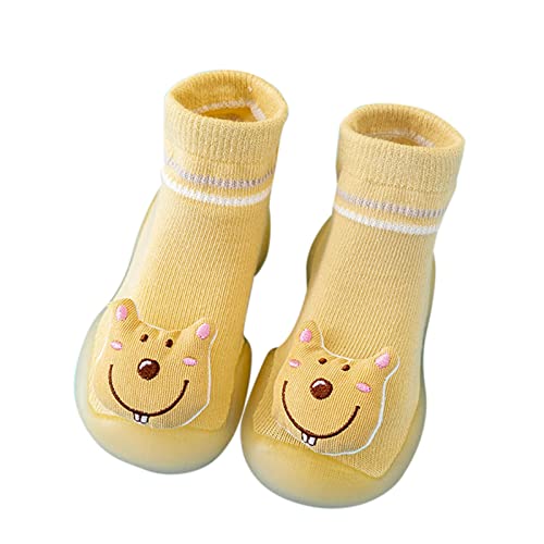 ReSin90s Hausschuhe Kinder Junge Sockenschuhe Chaussettes Antidérapantes Chaussures Hüttenschuhe Babybodenschuhe,Krabbelsocken Sockenschuhe Für Mädchen Junge von ReSin90s