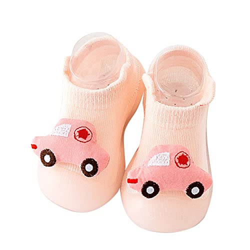 ReSin90s Hausschuhe Kinder Junge Sockenschuhe rutschfeste Lauflernschuhe Cartoon Socken Schuhe Baby Barfußschuhe Kinderschuhe Für Baby Mädchen Junge von ReSin90s