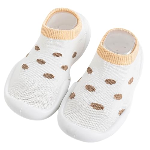 ReSin90s Hausschuhe Kinder Junge Sockenschuhe rutschfeste Niedlicher Cartoon Weicher Stricken Sneaker Pour Bébé, Unisex Pantoufles Pour Fille Garçon von ReSin90s