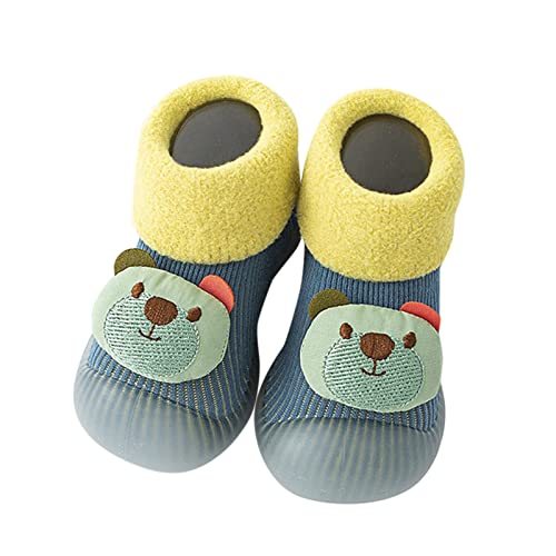 ReSin90s Hausschuhe Kinder Junge Sockenschuhe Weiche Gummisohle rutschfeste Barfußschuhe Schnelltrocknendem Slippers Babybodenschuhe Für Mädchen Junge von ReSin90s