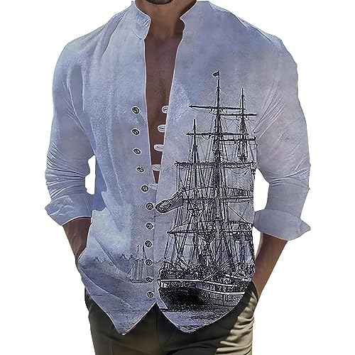 ReSin90s Hemden Herren Bügelfrei Regular Fit Oberhemden Herren Langarm Unifarben Freizeit Hemd Männer Business Casual Klassische Alltag Oberhemden von ReSin90s