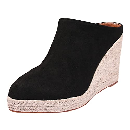 ReSin90s Keilsandalen Damen Sommer Plateau Pantoletten Keilabsatz Strandschuhe Schlappen Sandaletten Freizeit Flach Sandalette Keilabsatz Keilpumps ReSin90s Keilsandalen Damen Sommer Plateau Pantoletten Keilabsatz Strandschuhe Schlappen Sandaletten Freizeit Flach Sandalette Keilabsatz Keilpumps von ReSin90s