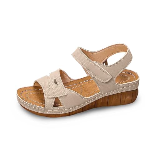 ReSin90s Keilsandaletten Damen Mit Keilabsatz Elegant Weite H Sandaletten Keilabsatz Wedges Sommer Frauen Peeptoes Absatz Pantoletten Freizeit Sommerschuhe Damensandalen Strandschuhe ReSin90s Keilsandaletten Damen Mit Keilabsatz Elegant Weite H Sandaletten Keilabsatz Wedges Sommer Frauen Peeptoes Absatz Pantoletten Freizeit Sommerschuhe Damensandalen Strandschuhe von ReSin90s