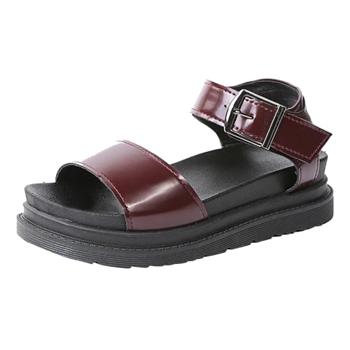 ReSin90s Keilsandaletten Damen Mit Keilabsatz Sommer Elegant Sandaletten Casual Keilsandalen Pantoletten Peeptoe Wedge Weiche Fußbett Pool Meer Strand Outdoor Sommerschuhe von ReSin90s