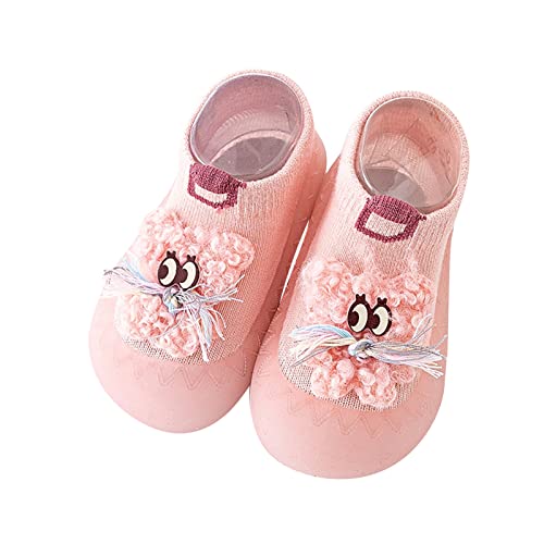 ReSin90s Krabbelschuhe Baby, Lauflernschuhe Kinder, Weich Flach Gummisohle Anti-Rutsch Lauflernschuhe Babyschuhe Kinderschuhe Unisex Babybodenschuhe Hausschuhe Für Mädchen Junge von ReSin90s