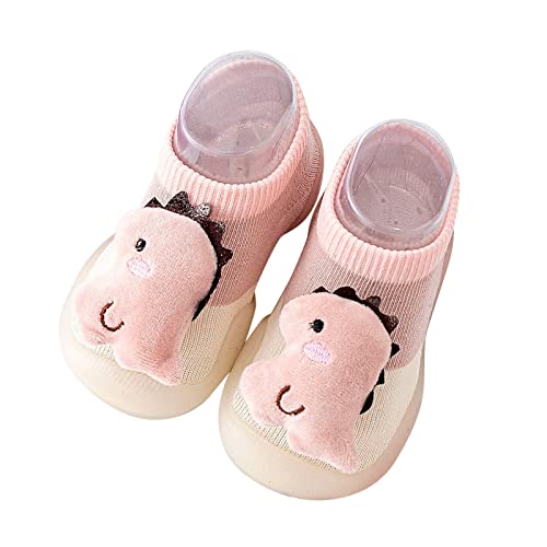 ReSin90s Krabbelschuhe Baby Lauflernschuhe Kinder Baumwollschuhe Gestrickte Kinderschuhe Krabbelschuhe Sockenschuhe Mädchen Indoor Outdoor Schuhe von ReSin90s