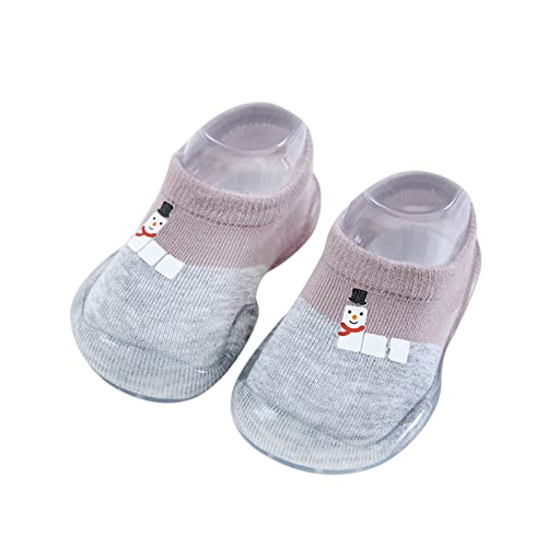 ReSin90s Krabbelschuhe Baby Lauflernschuhe Kinder Bequeme Sockenschuhe Aus Schnelltrocknendem Jungen & Mädchen Kinderhausschuhe Sockenschuhe von ReSin90s