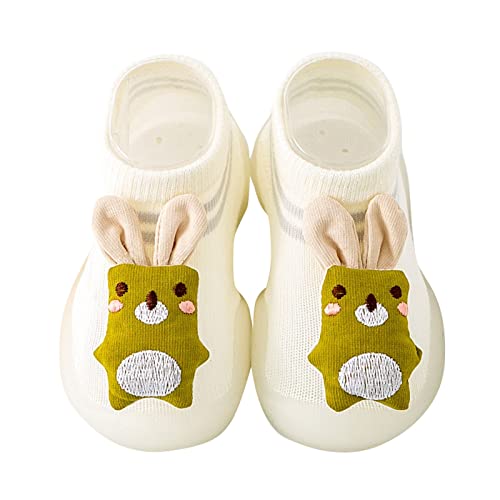 ReSin90s Krabbelschuhe Baby Lauflernschuhe Kinder Kleinkind Schuhe Komfortabel Hallenschuhe Socken Schuhe Babybodenschuhe,Krabbelsocken Sockenschuhe Für Mädchen Junge von ReSin90s