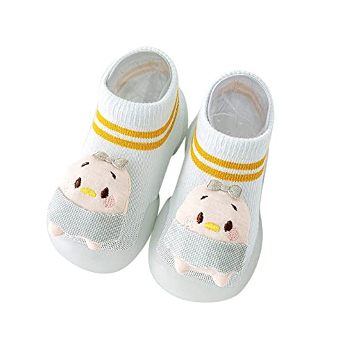 ReSin90s Krabbelschuhe Kinder Lauflernschuhe Baumwollschuhe Gestrickte Kinderschuhe Krabbelschuhe Kinderschuhe Unisex Babybodenschuhe Hausschuhe Für Mädchen Junge von ReSin90s
