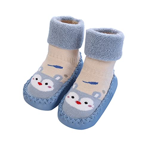 ReSin90s Krabbelschuhe Kinder Lauflernschuhe Weich Flach Gummisohle Anti-Rutsch Lauflernschuhe Babyschuhe Baby Barfußschuhe Kinderschuhe Für Baby Mädchen Junge von ReSin90s