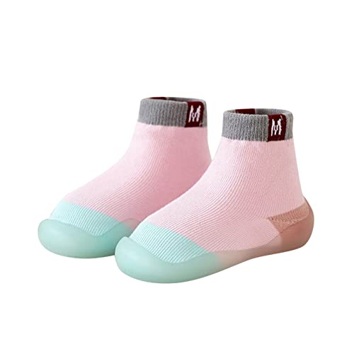 ReSin90s Krabbelschuhe Kinder Lauflernschuhe Weiche Gummisohle rutschfeste Barfußschuhe Schnelltrocknendem Sockenschuhe Mädchen Indoor Outdoor Schuhe von ReSin90s