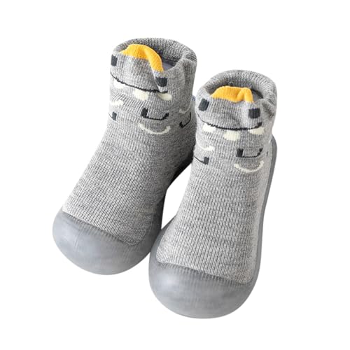 ReSin90s Krabbelschuhe Kinder Lauflernschuhe rutschfeste Lauflerner Schuhe Kleinkind Weicher Stricken Hausschuhe Slippers Babybodenschuhe Für Mädchen Junge von ReSin90s
