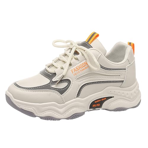 ReSin90s Laufschuhe Damen Sportschuhe Turnschuhe Leicht Und Bequem Joggingschuhe Straßenlaufschuhe Lässige Komfort Laufschuhe Walkingschuhe Für Trekking Workout von ReSin90s