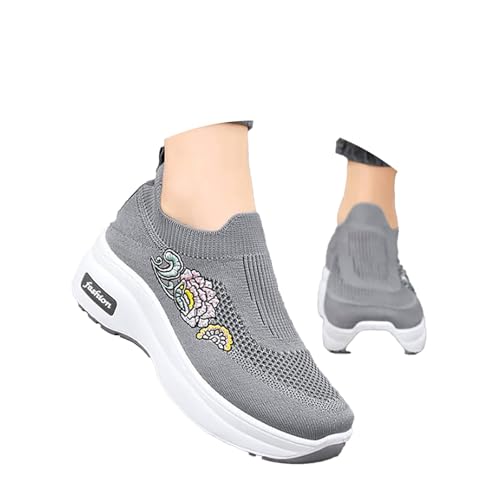 ReSin90s Laufschuhe Damen Turnschuhe Leicht Und Bequem Joggingschuhe Straßenlaufschuhe Bequeme Sportschuhe Freizeitschuhe Outdoor Running Schuhe von ReSin90s