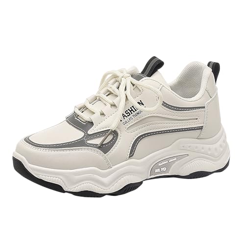 ReSin90s Laufschuhe Damen Turnschuhe Sportschuhe Straßenlaufschuhe Outdoor rutschfest Leichtgewichts Laufschuhe Fitness Schuhe Walkingschuhe Für Trekking von ReSin90s