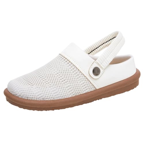 ReSin90s Loafer Flats Für Damen Slip-On Schuhe Superweich Ballerina Runde Zehe Bequem Loafers Sommerschuhe Freizeitschuhe Für Alltag Stilvolle Outfits von ReSin90s