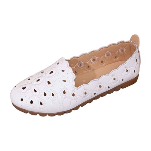 ReSin90s Mokassins Damen Loafer Bequeme Flacher Loafer Slippers Flachschuhe Flache Schuhe Weiche Sohle Slip-On Halbschuhe Klassischer Pennyloafer Fahrerschuhe ReSin90s Mokassins Damen Loafer Bequeme Flacher Loafer Slippers Flachschuhe Flache Schuhe Weiche Sohle Slip-On Halbschuhe Klassischer Pennyloafer Fahrerschuhe von ReSin90s