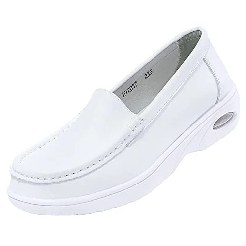 ReSin90s Mokassins Damen Loafer Bequeme Mokassins Freizeitschuhe Slip on Flache Schuhe Loafers Wanderschuhe Sommerschuhe Gymnastikschuhe Sneaker von ReSin90s