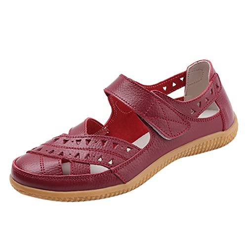 ReSin90s Mokassins Damen Loafer Damenschuhe Elegant Und Bequem, Orthopädische Loafer Flach Lässige Loafers Slip-On Schuhe Wanderschuhe Halbschuhe Ohne Absatz Vegan Mit Schnalle von ReSin90s