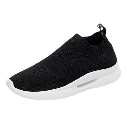 ReSin90s Orthopädische Schuhe Damen Bequeme Slip Auf Casual Flat Mocassin Vermascht Memory Schaum Schuhe Mesh Stoffschuhe Geschlossene Halbschuhe Gesundheitsschuh Mesh Trainer Minimalistische von ReSin90s