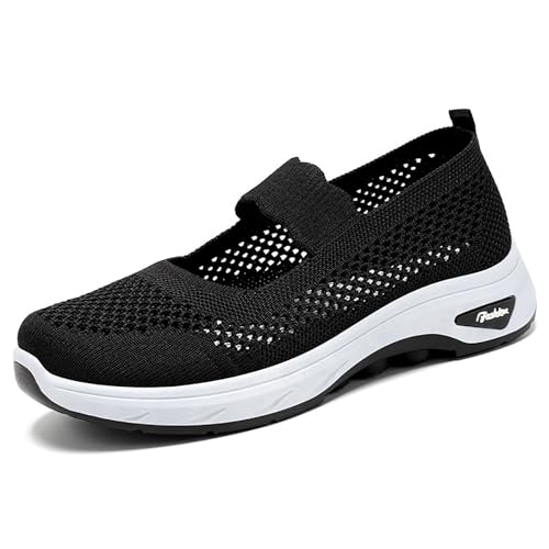 ReSin90s Orthopädische Schuhe Damen Diabetiker Schuhe Vermascht - Sommer Leicht Walkingschuhe Mit Keilabsatz Wanderschuhe Halbschuhe Sportschuhe Bequeme Outdoor Sommerschuhe Turnschuhe ReSin90s Orthopädische Schuhe Damen Diabetiker Schuhe Vermascht - Sommer Leicht Walkingschuhe Mit Keilabsatz Wanderschuhe Halbschuhe Sportschuhe Bequeme Outdoor Sommerschuhe Turnschuhe von ReSin90s