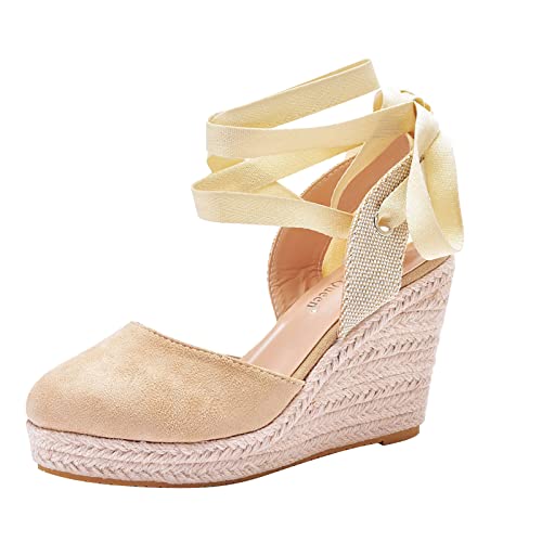 ReSin90s Pantoletten Damen Mit Absatz Sommer Sandaletten Frauen Schuhe Keilabsatz Absatz Wedges Freizeit Sommerschuhe Damensandalen Strandschuhe ReSin90s Pantoletten Damen Mit Absatz Sommer Sandaletten Frauen Schuhe Keilabsatz Absatz Wedges Freizeit Sommerschuhe Damensandalen Strandschuhe von ReSin90s