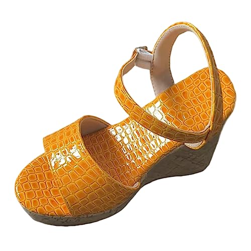 ReSin90s Plateau Sandalen Damen Keilsandalen Elegante Plateauabsatz Schuhe in Sommer Strandsandalen Freizeit Flach Sandalette Keilabsatz Keilpumps ReSin90s Plateau Sandalen Damen Keilsandalen Elegante Plateauabsatz Schuhe in Sommer Strandsandalen Freizeit Flach Sandalette Keilabsatz Keilpumps von ReSin90s